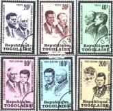*Známky Togo 1973 John F. Kennedy, razítkovaná séria - Kliknutím na obrázok zatvorte -